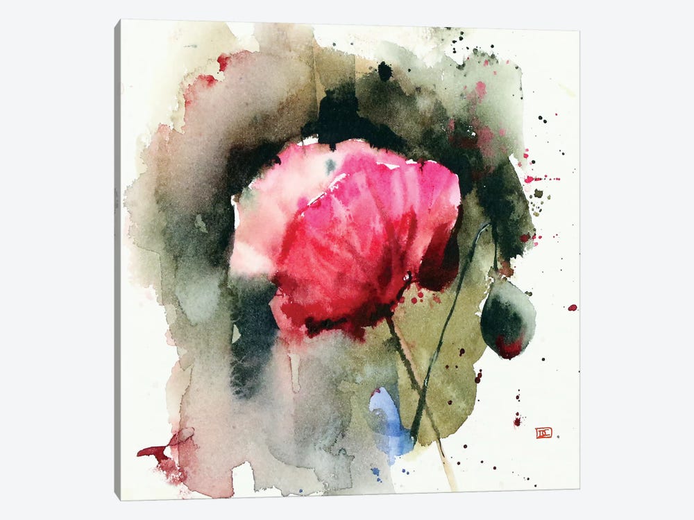 Evening Poppy by Dean Crouser 1-piece Canvas Print