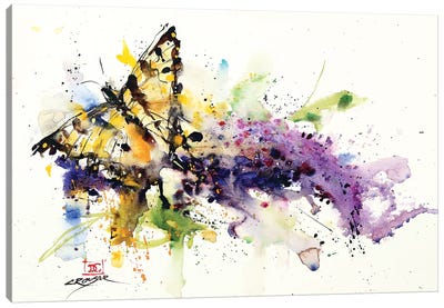 Indulgence Canvas Art Print - Butterfly Art