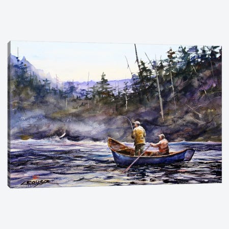 In the Boat Canvas Print #DCR9} by Dean Crouser Canvas Art