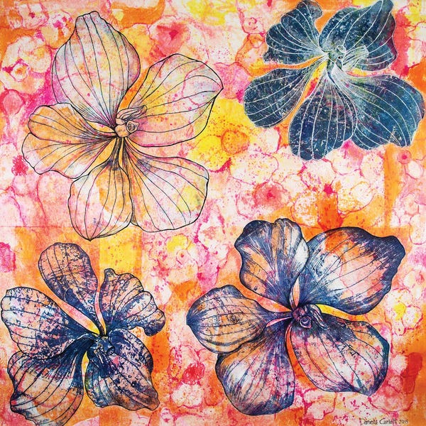Orchids: Four Orchids by Daniela Carletti