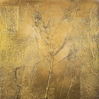 Golden Tree by Daniela Carletti canvas print