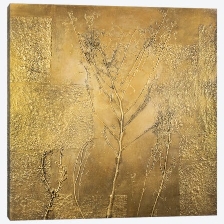 Golden Tree Canvas Print #DCT19} by Daniela Carletti Canvas Art