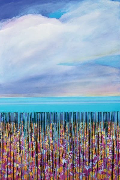 Color Fields: High Tide I by Daniela Carletti