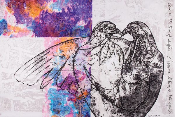 Love Birds: Kiss Of The Eagles by Daniela Carletti