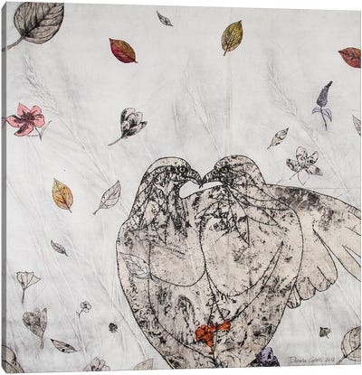 Kiss Canvas Art Print - Daniela Carletti