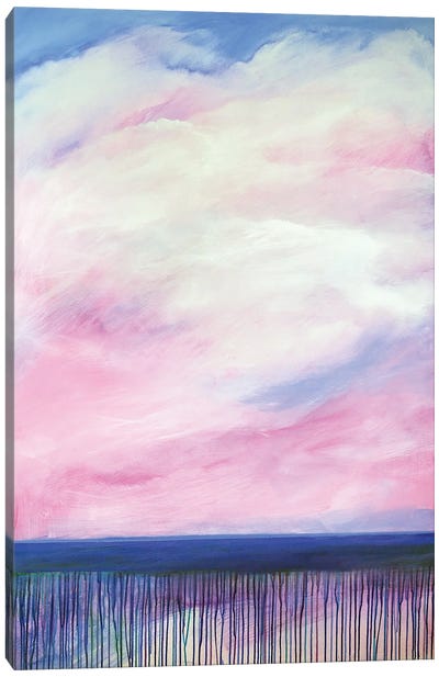 Big Pink Cloud Canvas Art Print - Daniela Carletti