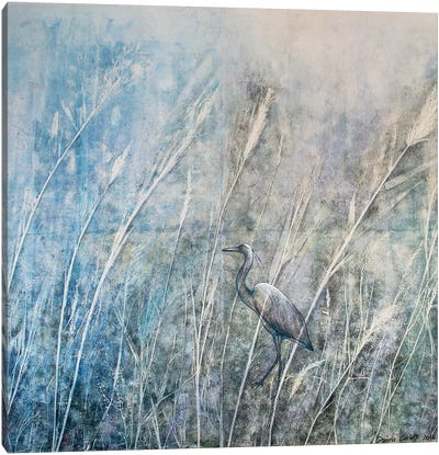 On The Path Of Herons III Canvas Art Print - Daniela Carletti