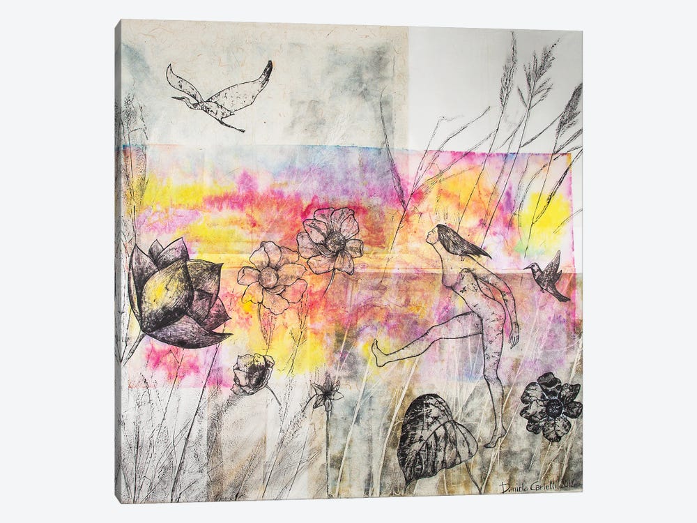 On The Path Of Herons by Daniela Carletti 1-piece Art Print