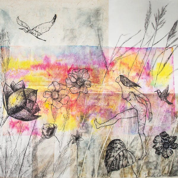 Wide Open Spaces: On The Path Of Herons by Daniela Carletti