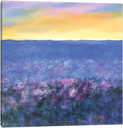 Sunset Canvas Art Print - Pantone 2022 Very Peri