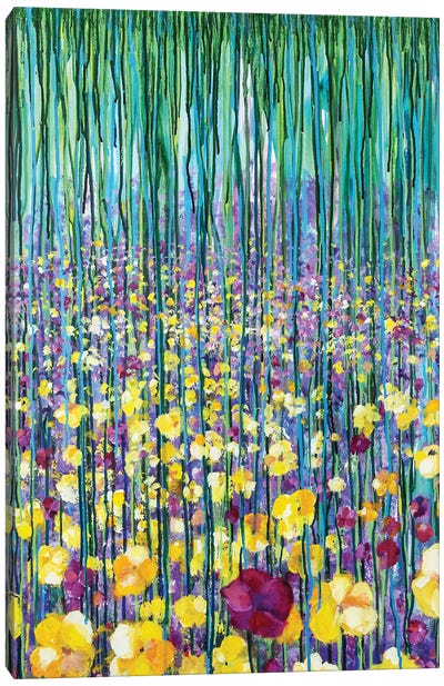 Wild Garden I Canvas Art Print - Daniela Carletti