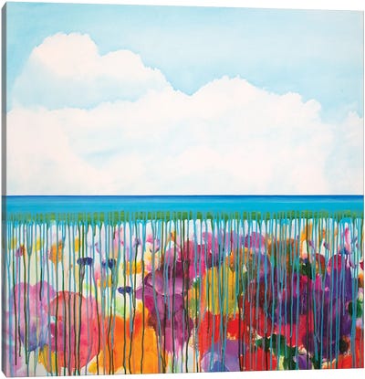 High Tide III Canvas Art Print - Color Fields