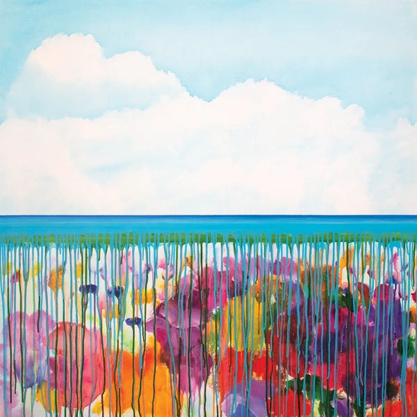 Color Fields: High Tide III by Daniela Carletti