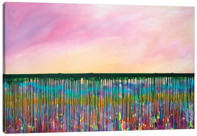 Summer Sunrise Canvas Art Print - Color Fields
