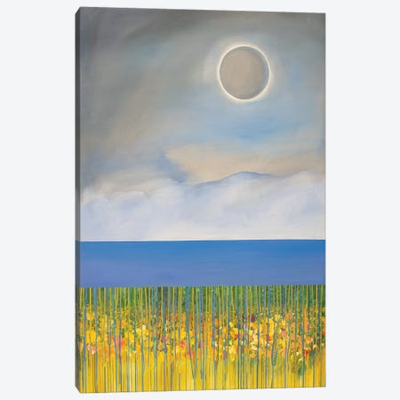 Eclipse I Canvas Print #DCT62} by Daniela Carletti Art Print