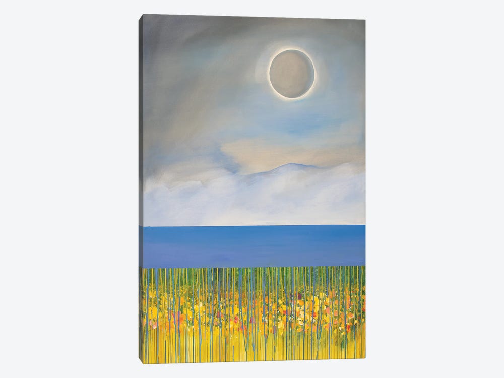 Eclipse I by Daniela Carletti 1-piece Canvas Art Print