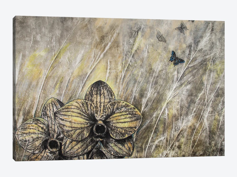 Butterflies Migration I by Daniela Carletti 1-piece Canvas Art Print