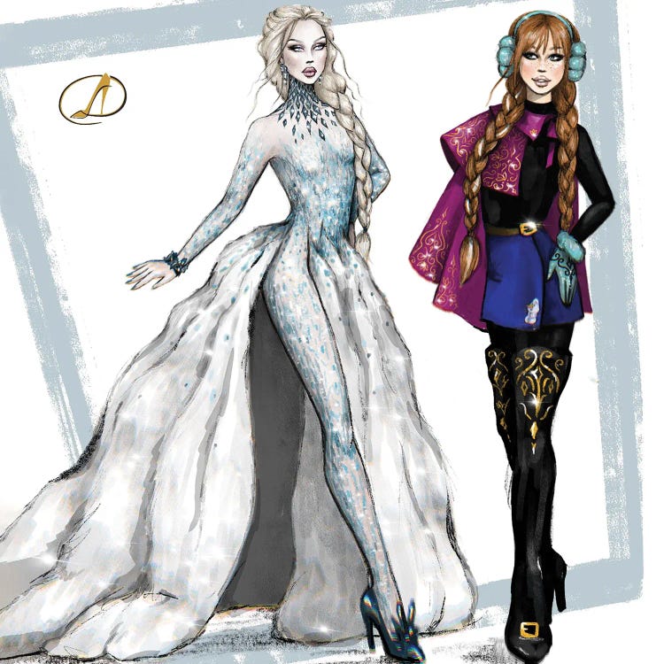 Frozen - Anna And Elsa - Fashion