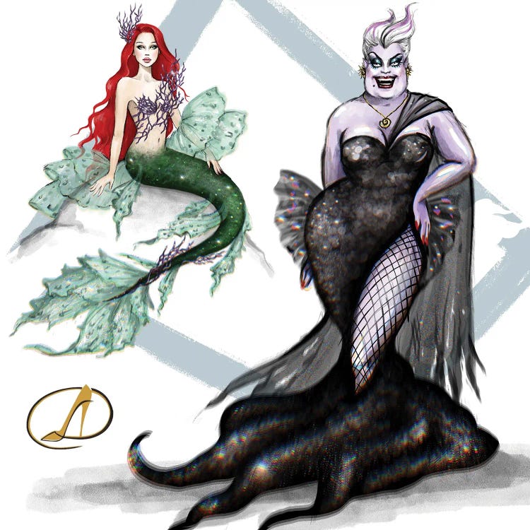 Ursula And Ariel