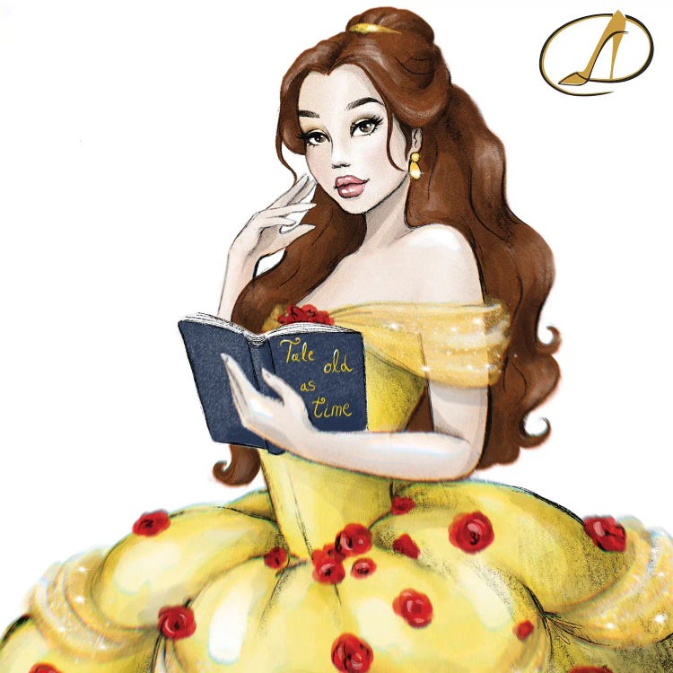 Belle With A Book