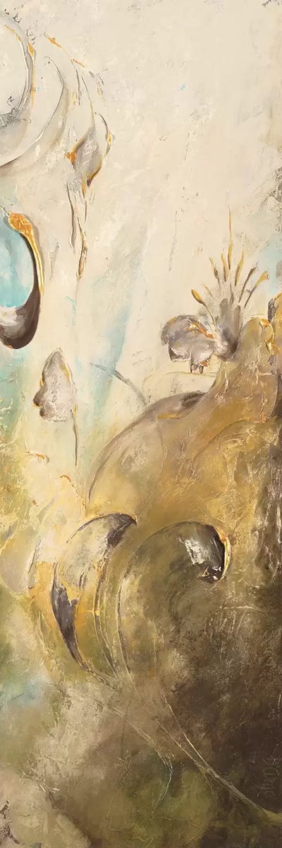 Enchanted Garden II by Dina D'Argo multi panel art