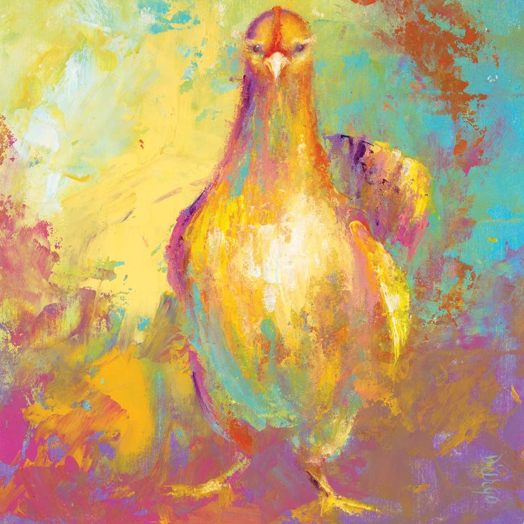 Funky Chicken II by Dina DArgo wall art