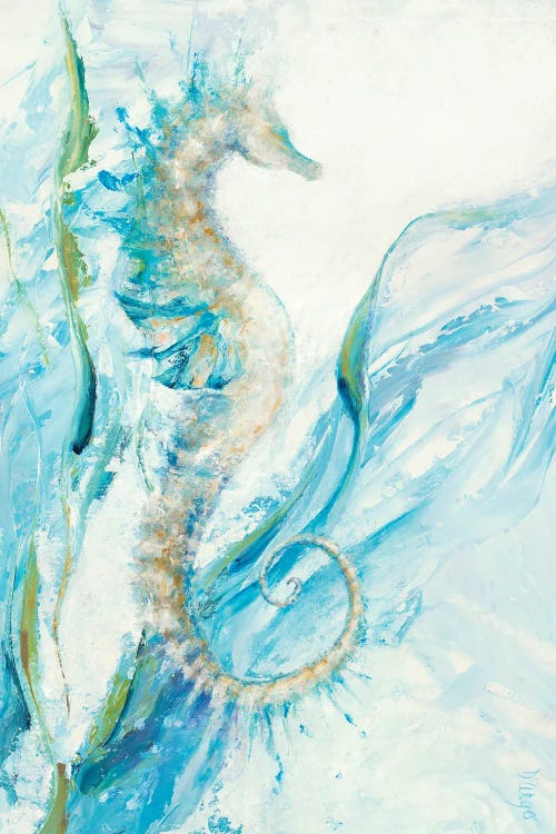 New Seahorse by Dina DArgo wall art