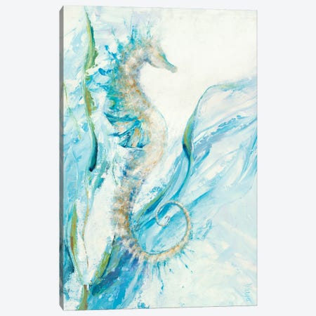 New Seahorse Canvas Print #DDA27} by Dina DArgo Canvas Art