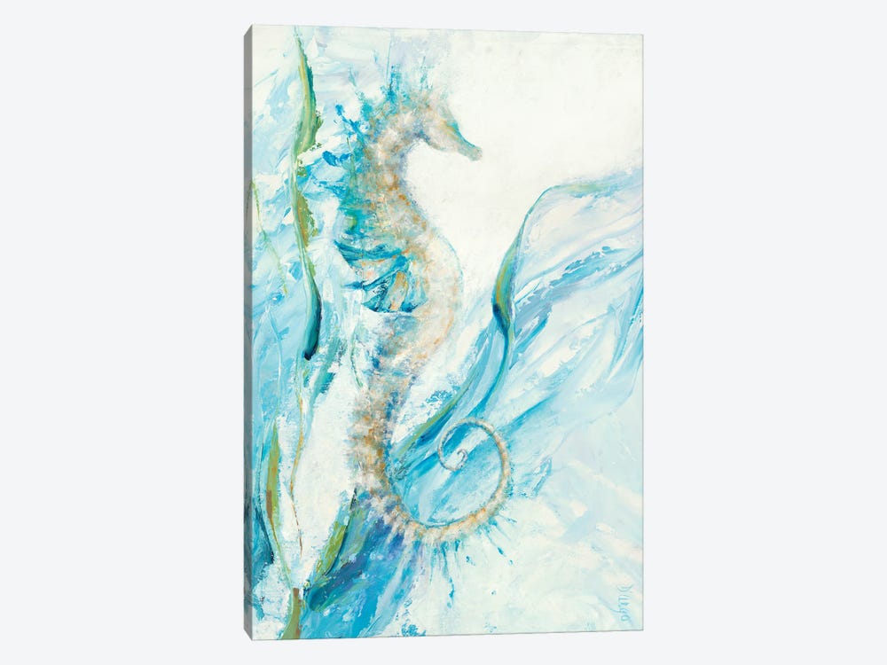 New Seahorse by Dina DArgo 1-piece Canvas Art Print
