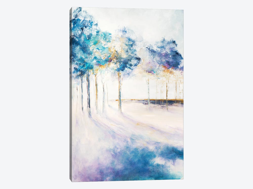 Shadow and Tall Trees by Dina DArgo 1-piece Canvas Art Print