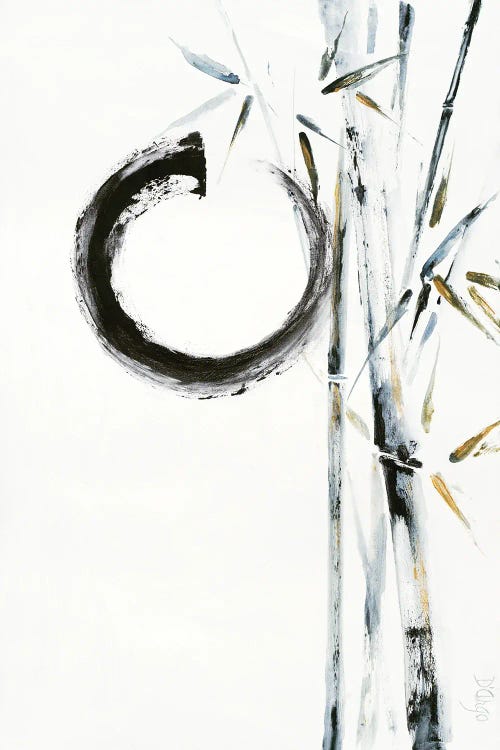 Black Enso by Dina DArgo wall art