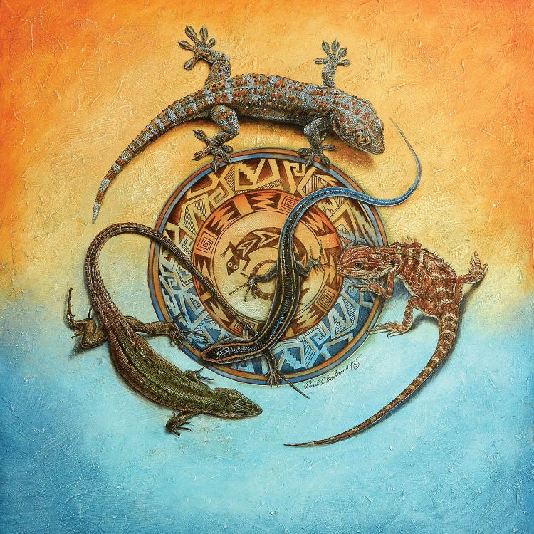 Mimbres Jouirney by David Behrens wall art
