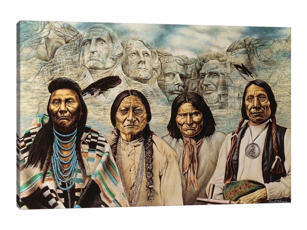 Original Founding Fathers Canvas Wall Art by David Behrens Original Founding Fathers Canvas Wall Art by David Behrens