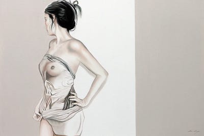 The Light She Brings by Drew Darcy canvas print