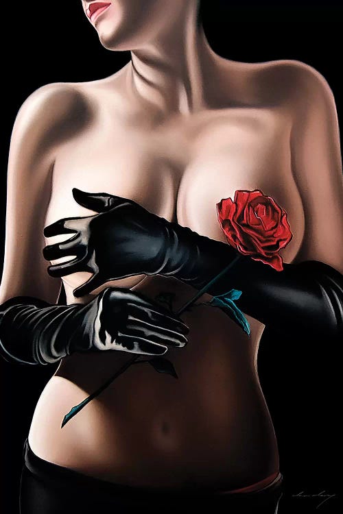 Kiss From A Rose by Drew Darcy wall art
