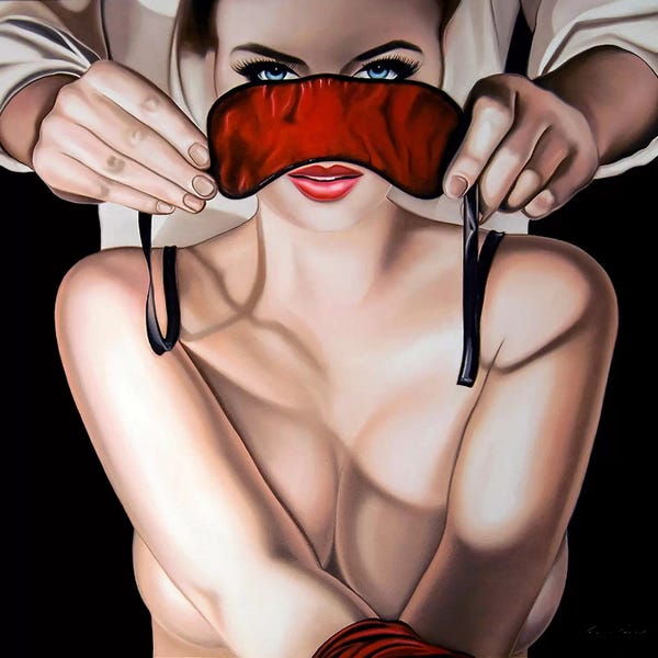 Romantic Bedroom (Love): Love Is Blind by Drew Darcy