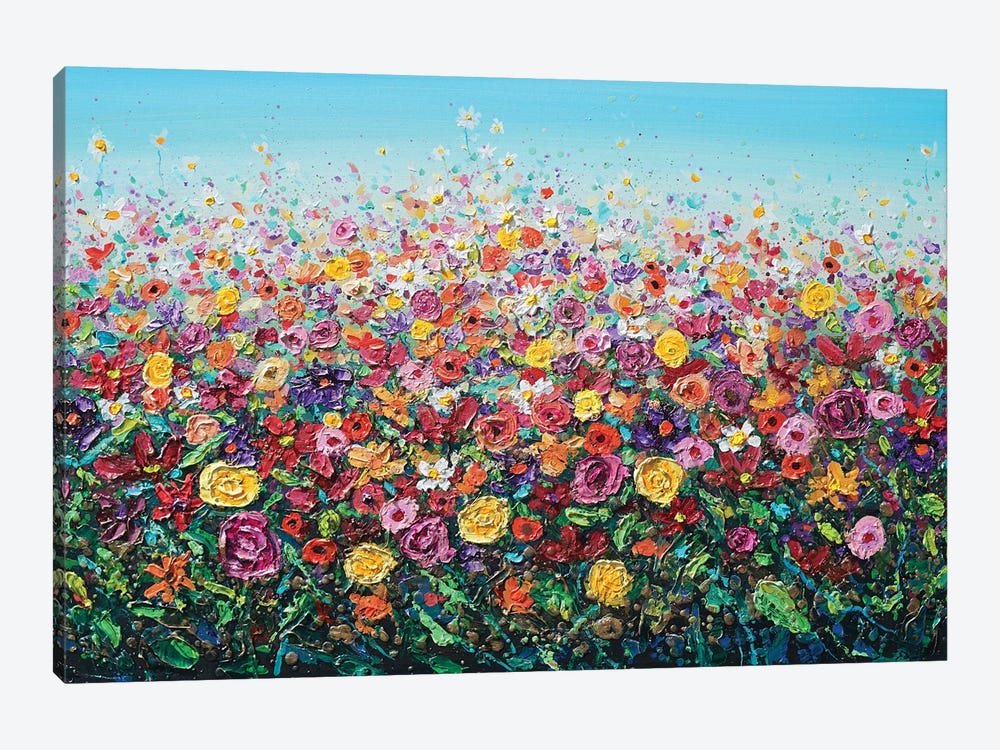 Bloom Of Flowers by Amanda Dagg 1-piece Canvas Wall Art