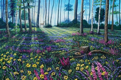 Heartbeat Of The Forest by Amanda Dagg canvas print