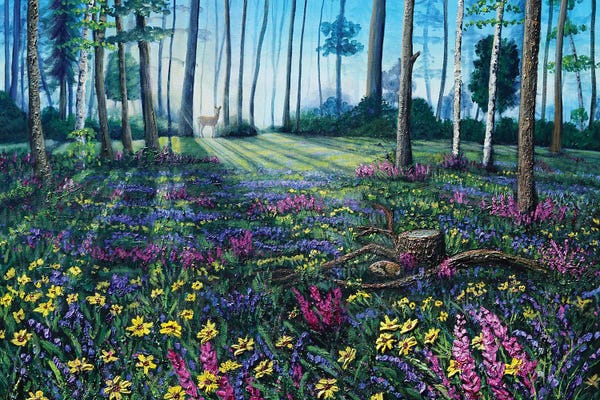 Wildflowers: Heartbeat Of The Forest by Amanda Dagg