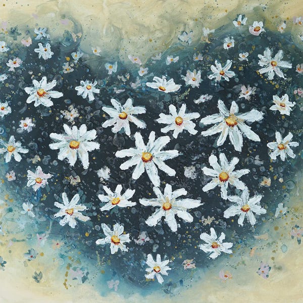 Daisies: Delightful Heart by Amanda Dagg