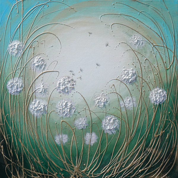 Amanda Dagg: Dandelion Clocks by Amanda Dagg
