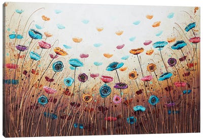 Floral Aroma Canvas Art Print - Wildflowers