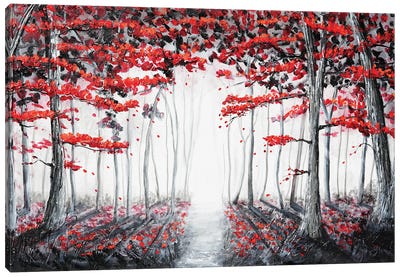 Magic Of The Forest Canvas Art Print - Amanda Dagg