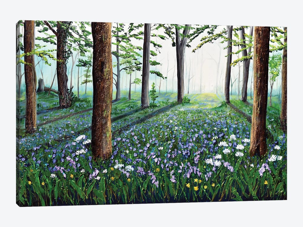 Bluebell Woods by Amanda Dagg 1-piece Canvas Wall Art