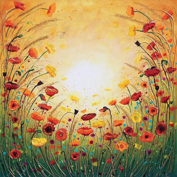 Amanda Dagg: Sunshine Joyous Flowers by Amanda Dagg