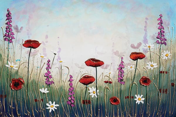 Wildflowers: Garden Of Flowers by Amanda Dagg