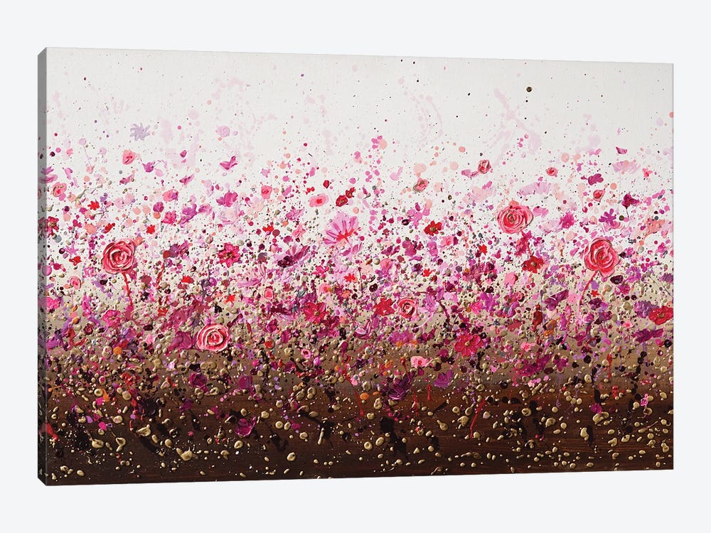 Virtuous Floral Bloom by Amanda Dagg 1-piece Canvas Art