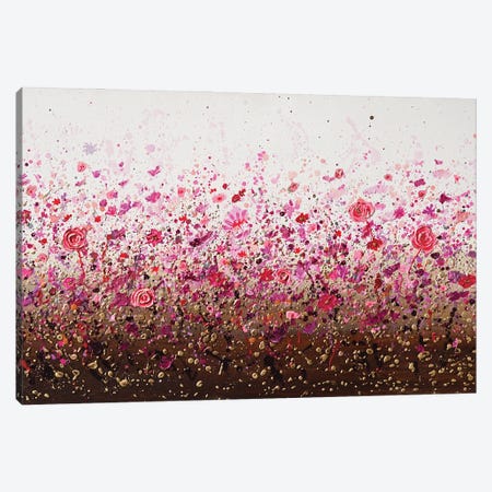 Virtuous Floral Bloom Canvas Print #DDG3} by Amanda Dagg Canvas Art Print