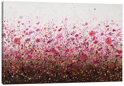 Virtuous Floral Bloom Canvas Art Print - Amanda Dagg