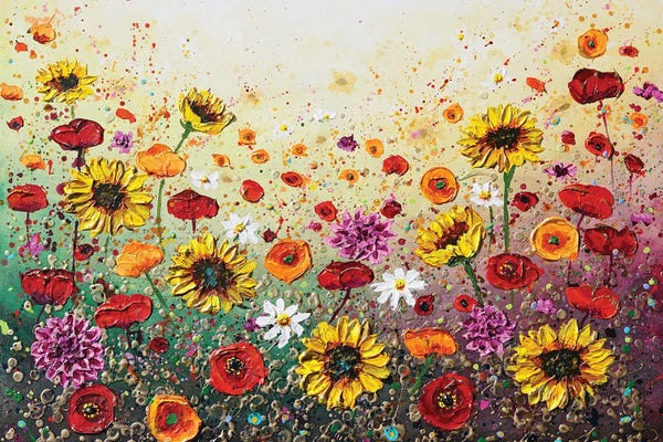 Fine Art Print: Bursting Love by Amanda Dagg
